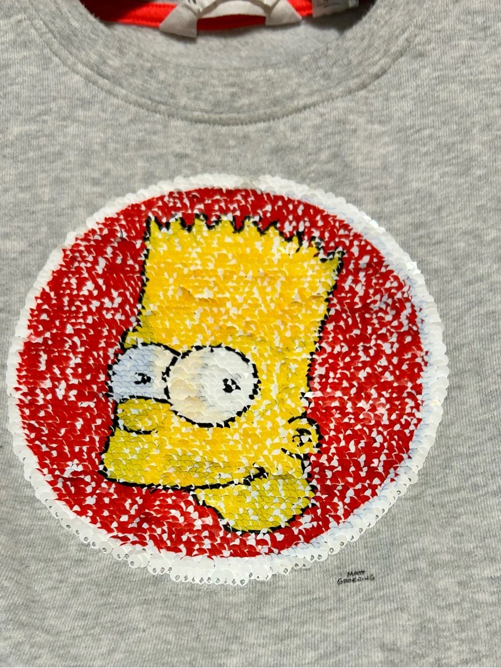 H&M simpsons crewneck